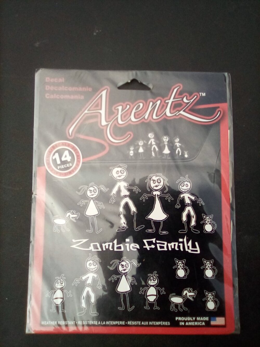 AXENTZ Zombie Family Decal kit